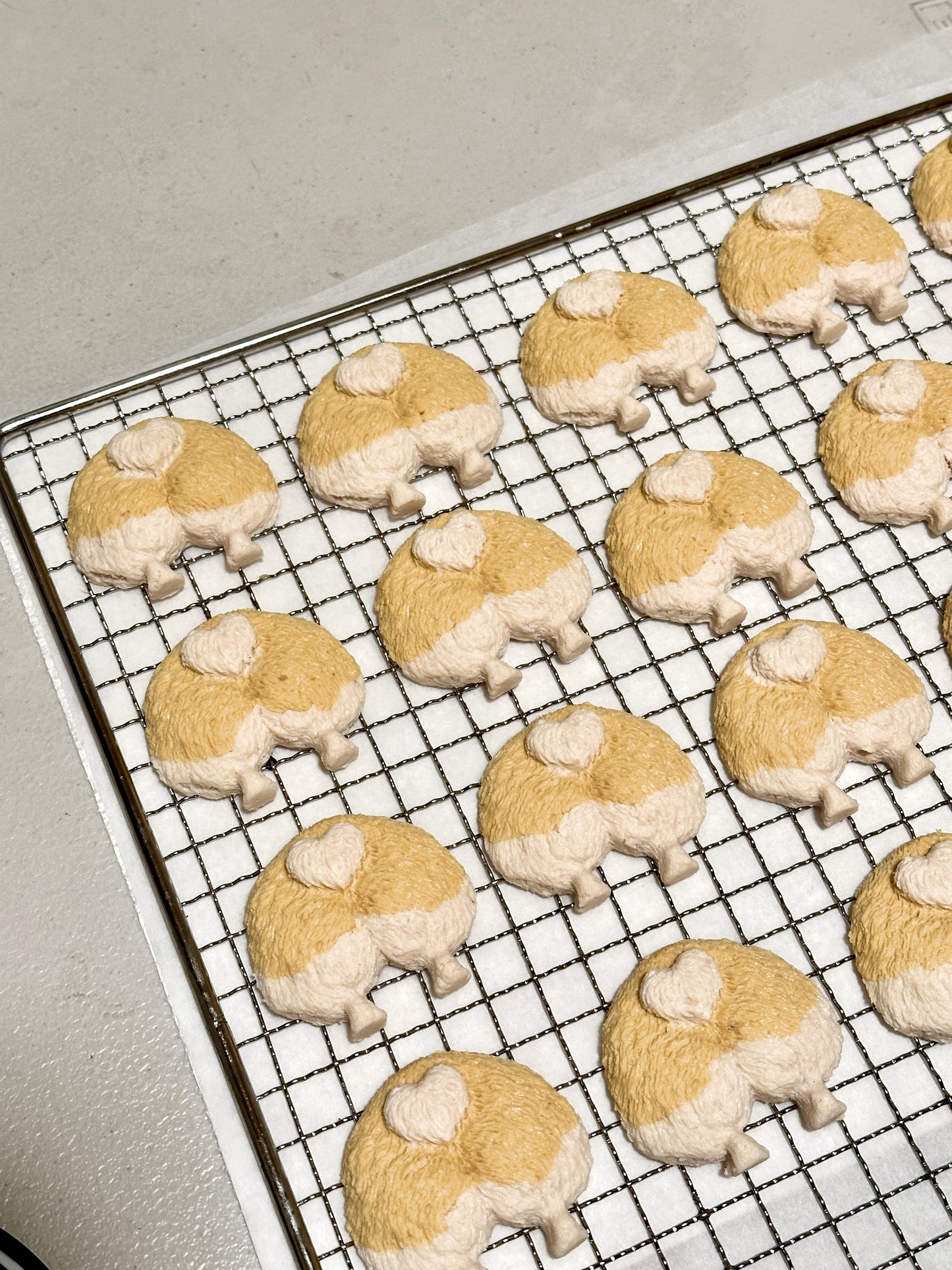 Corgi butt Cookie | Pet Treat | Dog Treats | Made by Chicken