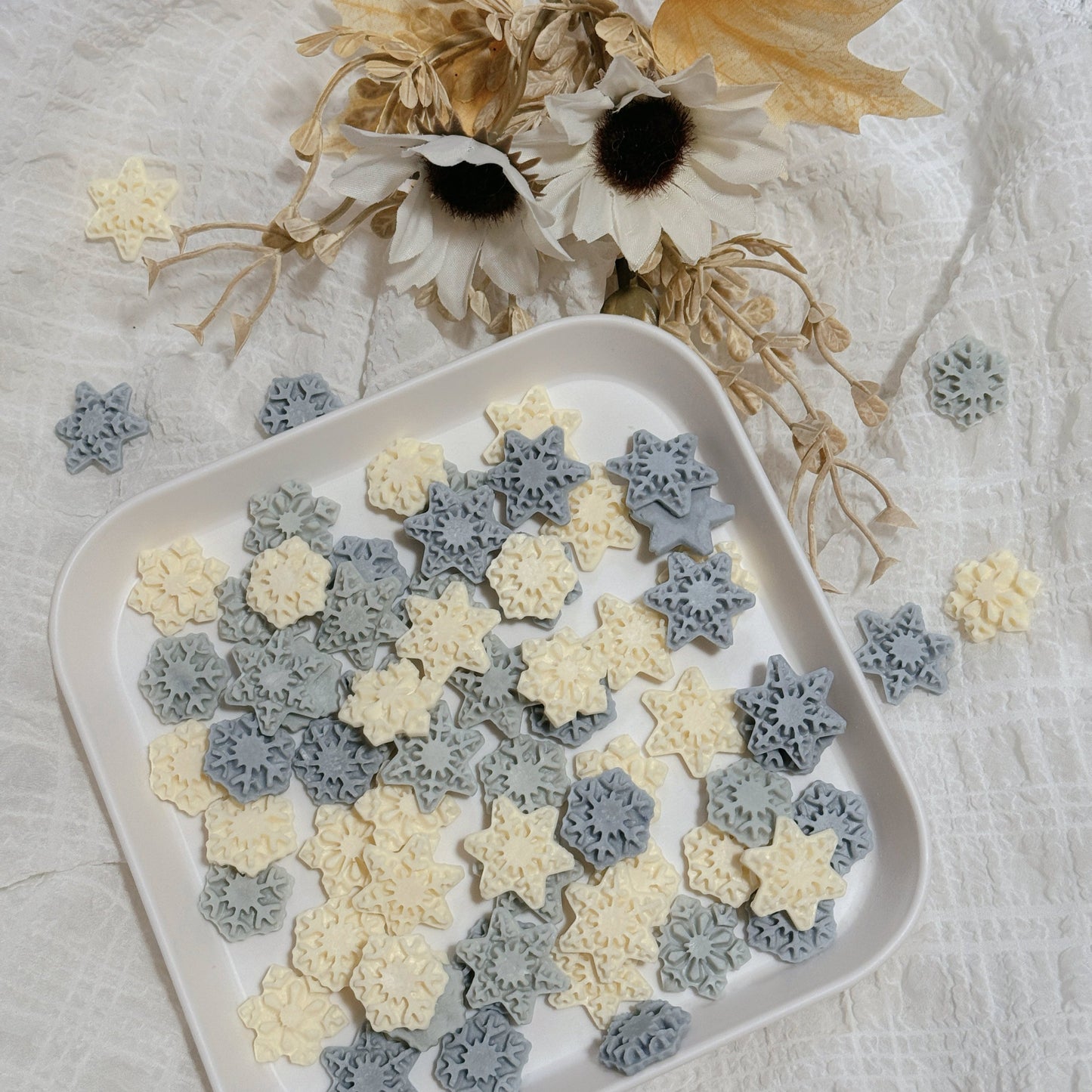 Snowflakes Treats | Small size treats | Simple ingredients