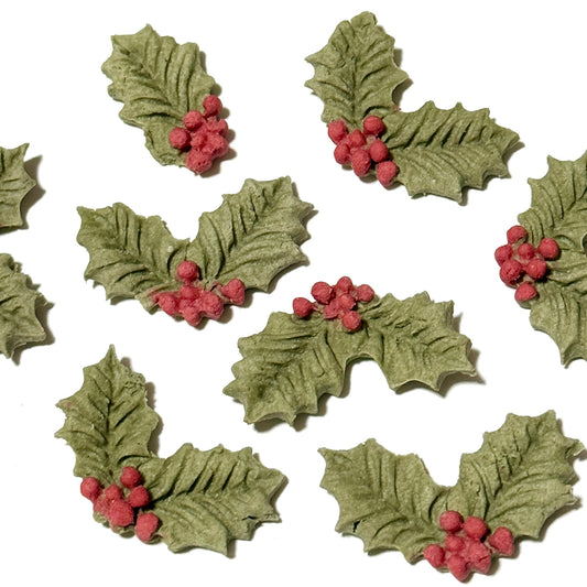 Christmas Holly Treats | No Grain | For Both Dogs and Cats | 7 pcs