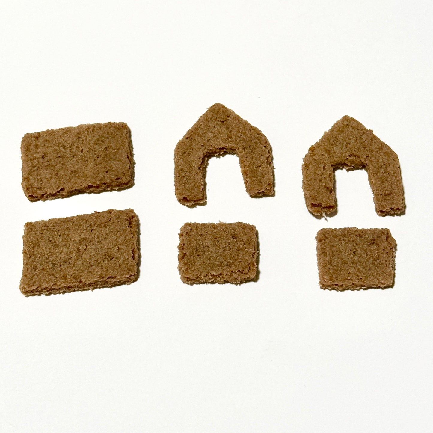 Mini Gingerbread House DIY Set | For Both Dogs and Cats | Turkey | Set of 2 | Suitable With Most Slow Feeders