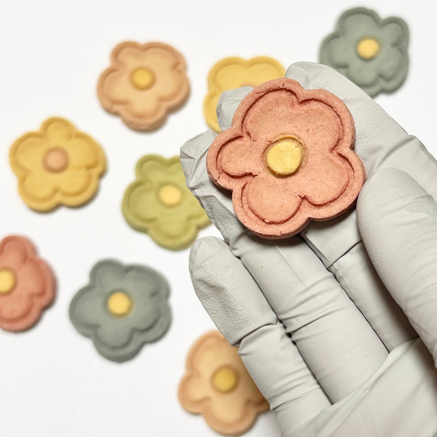 Cute Flower Pet Cookies | Chicken Meat | Fun & Healthy